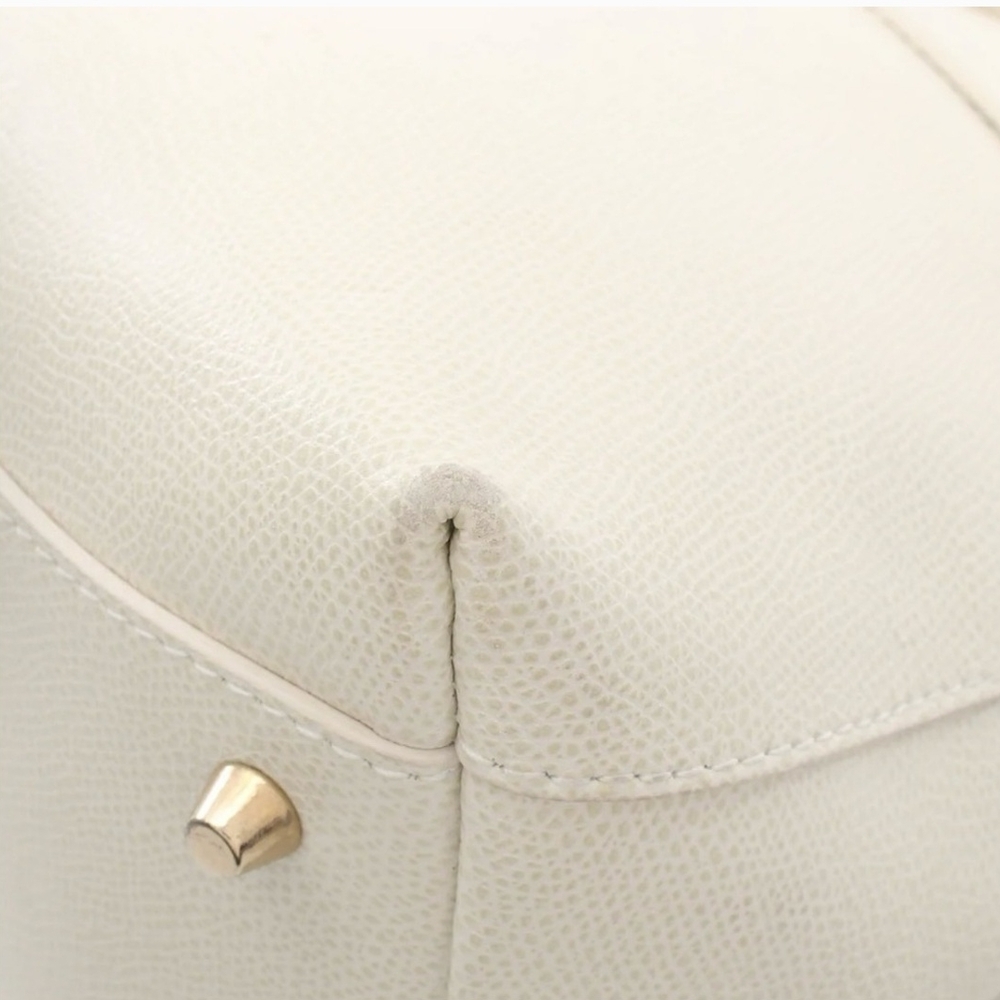 Furla Dome Piper Satchel Leather Handbag - Picture 5 of 6